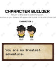 Character Builder No Words